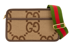 Mini Bag, Canvas, Jumbo GG, B/DB/S, 2067, 4*